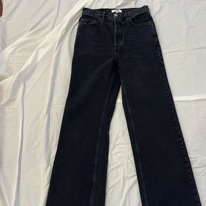 RE/DONE 70s ULTRA HIGH RISE wide leg jeans